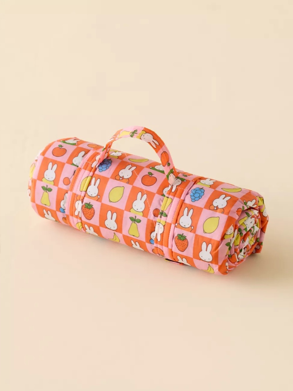 NWT BAGGU & Miffy Puffy Quilted Picnic Blanket